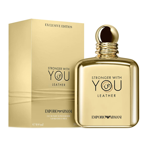 Armani Stronger With You Leather парфюмна вода за мъже | monna.bg