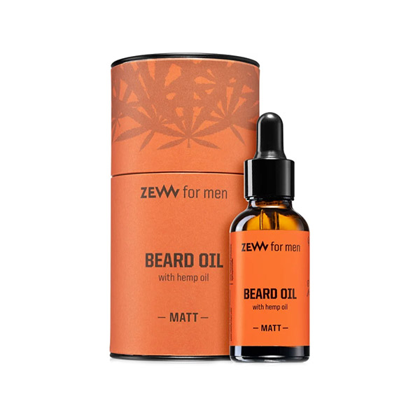 ZEW Beard Oil with Hemp Oil Matt олио за брада за мъже | monna.bg
