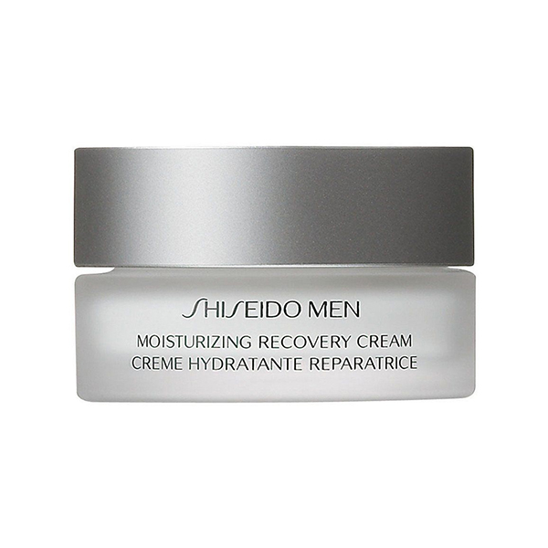 Shiseido Men Moisturizing Recovery Cream хидратиращ и успокояващ крем след бръснене за мъже | monna.bg