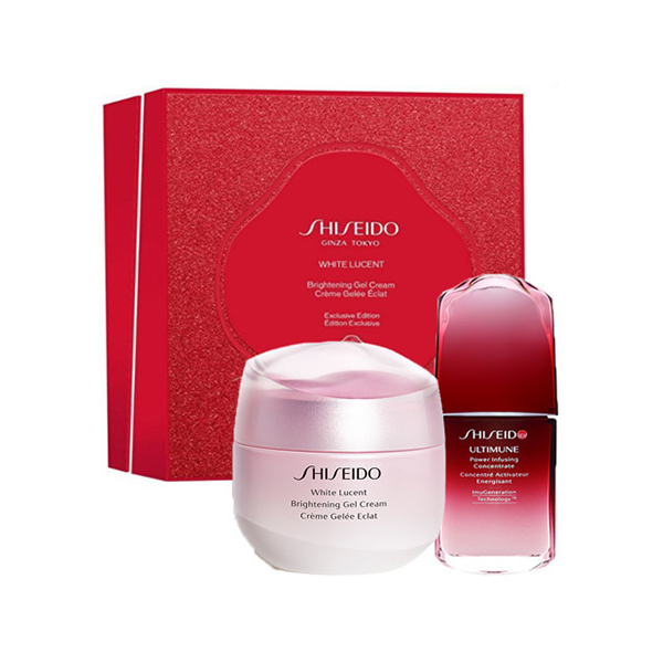 Shiseido White Lucent Duo Daily комплект с енергизиращ и защитен концентрат за лице 10 мл за жени | monna.bg