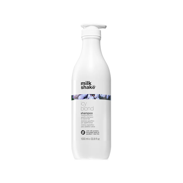 Milkshake Icy Blond шампоан, неутрализиращ жълтите нюанси за руса коса за жени | monna.bg