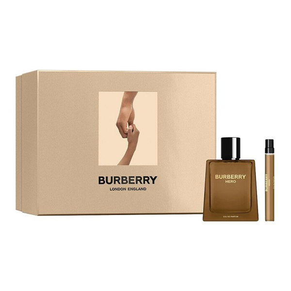 Burberry Hero подаръчен комплект с парфюмна вода 100мл и 10мл за мъже | monna.bg