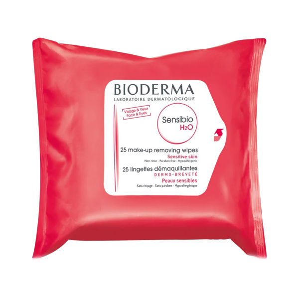 BIODERMA Sensibio H2O почистващи кърпички за чувствителна кожа на лицето за жени | monna.bg