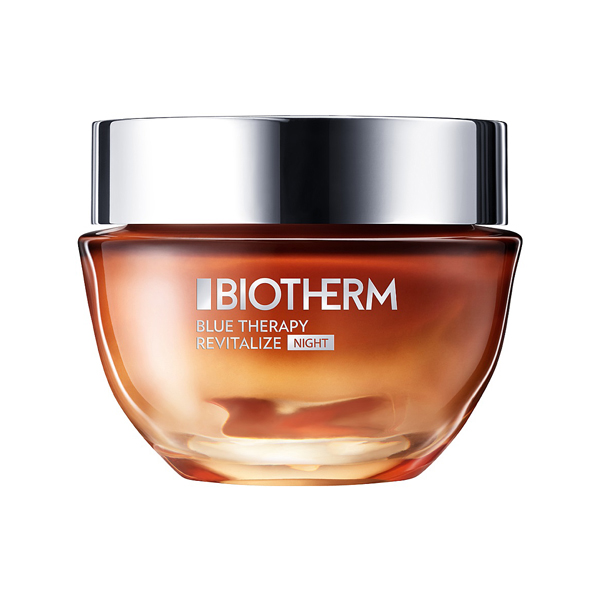 Biotherm Blue Therapy Amber Algae Revitalize подхранващ и интензивно ревитализиращ нощен крем против стареене на кожата за жени | monna.bg