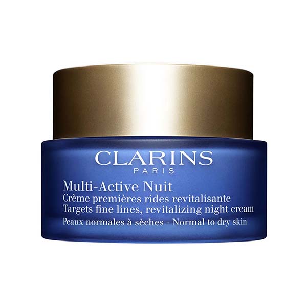 Clarins Multi-Active Nuit Revitalizing нощен ревитализиращ крем за нормална към суха кожа за жени | monna.bg