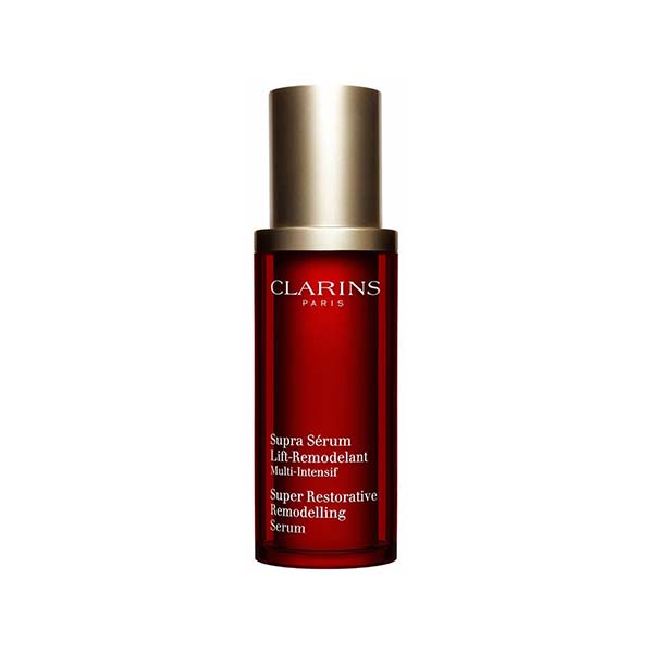 Clarins Super Restorative Remodelling Serum серум за изглаждане на контурите на лицето за жени | monna.bg