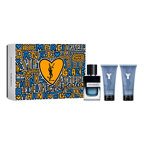 Yves Saint Laurent Y подаръчен комплект с парфюмна вода 60мл за мъже | monna.bg