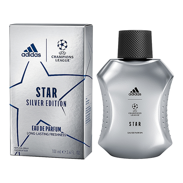 Adidas UEFA Champions League Star Silver Edition парфюмна вода за мъже | monna.bg