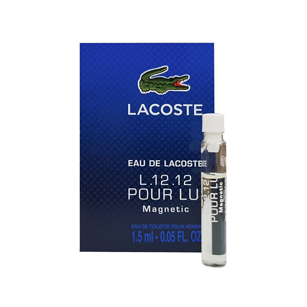 Lacoste Fragrances Eau de Lacoste Pour Homme L.12.12. Magnetic тоалетна вода 1.5 мл мостра за мъже | monna.bg