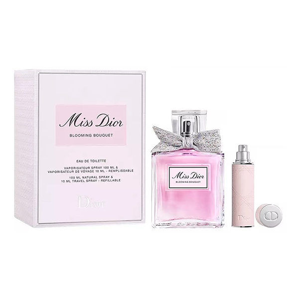 Dior Miss Dior Blooming Bouquet 2023 подаръчен комплект с тоалетна вода 100мл и мини 10мл за жени | monna.bg