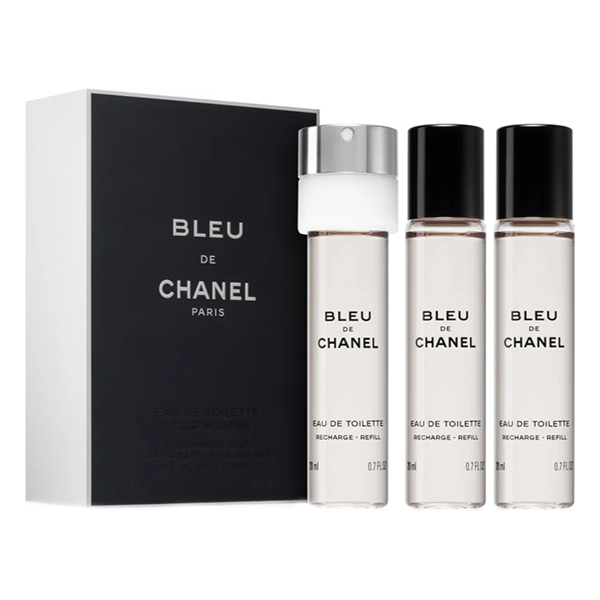 Chanel Bleu de Chanel подаръчен комплект тоалетна вода 3х20мл за мъже | monna.bg