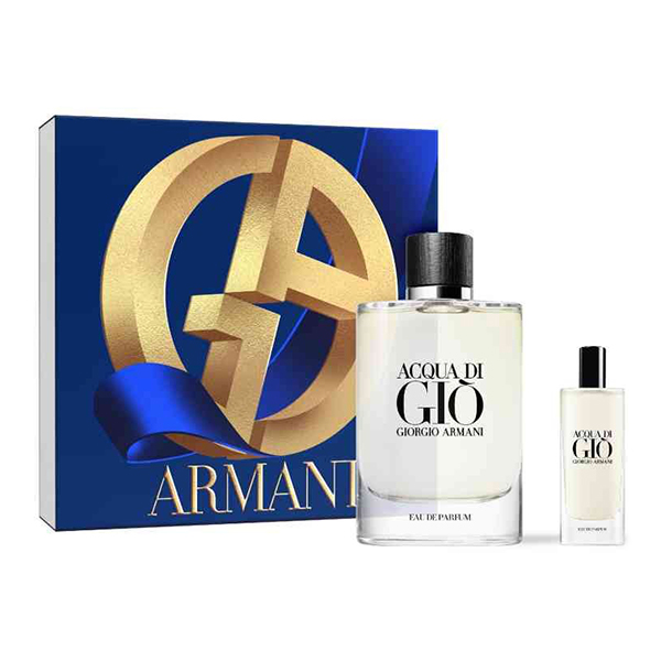 Armani Acqua di Gio подаръчен комплект с парфюмна вода 125мл и 15мл за мъже | monna.bg