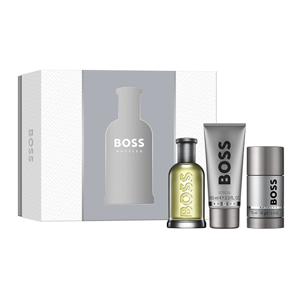 Hugo Boss Boss Bottled подаръчен комплект с тоалетна вода 100мл и душ гел 100мл за мъже | monna.bg
