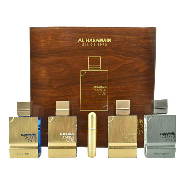 Al Haramain Perfumes Amber Oud подаръчен комплект с парфюмна вода 4х60мл унисекс | monna.bg
