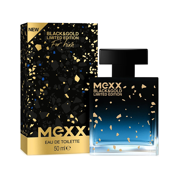 Mexx Black & Gold Limited Edition тоалетна вода за мъже | monna.bg