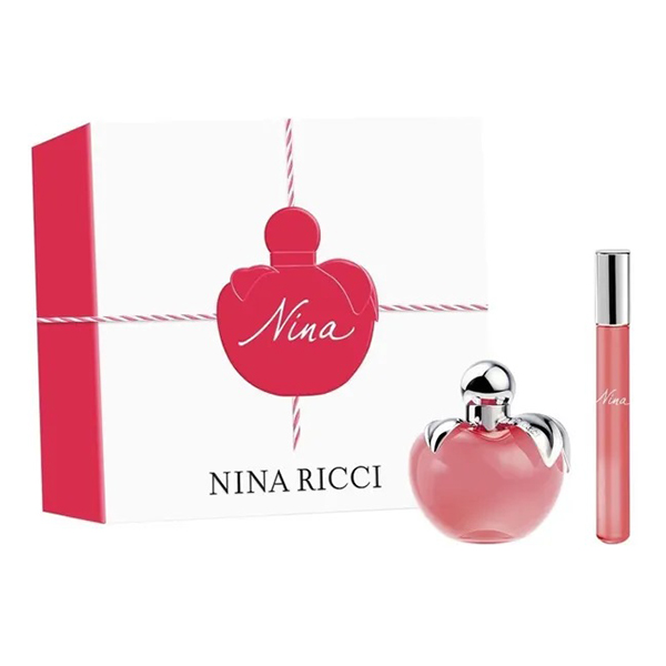Nina Ricci Nina подаръчен комплект с тоалетна вода 50мл и мини 10мл за жени | monna.bg