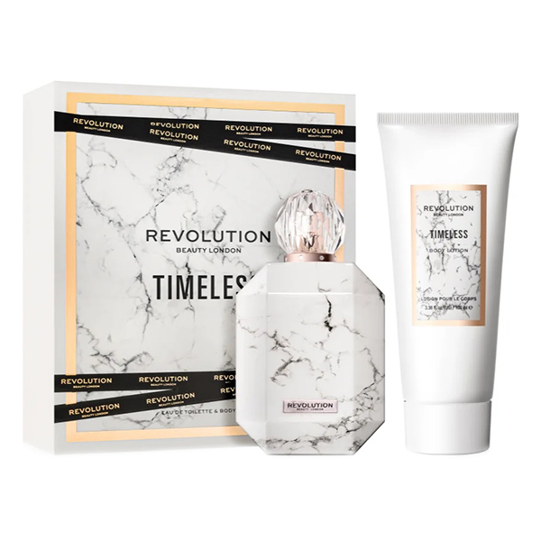 Makeup Revolution Timeless подаръчен комплект с тоалетна вода 100мл и лосион за тяло 100мл за жени | monna.bg