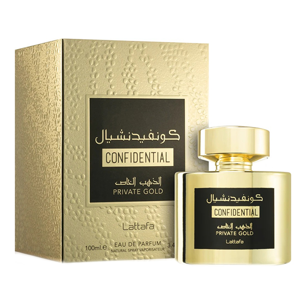 Lattafa Perfumes Confidential Private Gold парфюмна вода унисекс | monna.bg