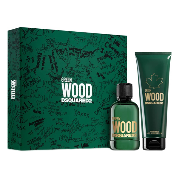 Dsquared2 Green Wood подаръчен комплект с тоалетна вода 100мл за мъже | monna.bg