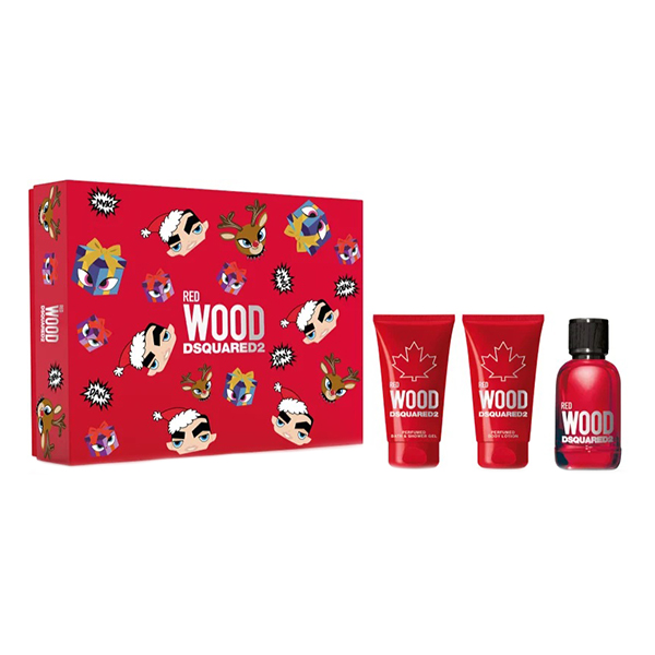 Dsquared2 Red Wood подаръчен комплект с тоалетна вода 50мл за жени | monna.bg