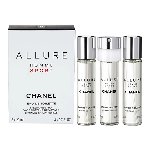 Chanel Allure Homme Sport подаръчен комплект тоалетна вода 3х20мл за мъже | monna.bg