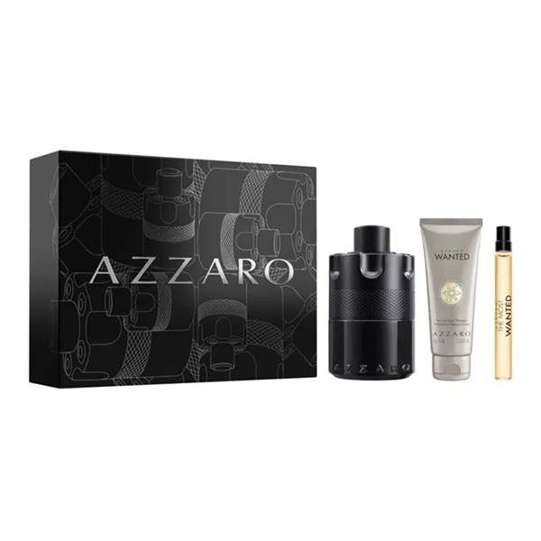 Azzaro The Most Wanted подаръчен комплект с парфюмна вода 100мл и 10мл за мъже | monna.bg