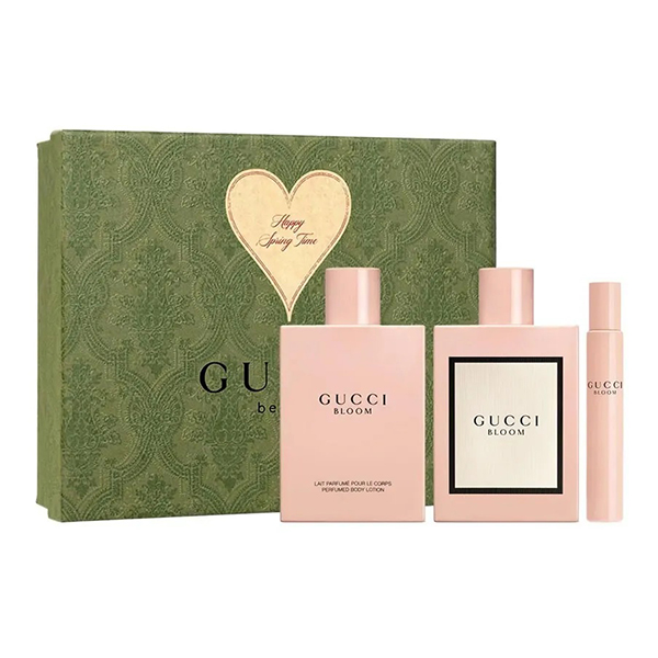 Gucci Bloom подаръчен комплект с парфюмна вода 100мл и лосион за тяло 100мл за жени | monna.bg