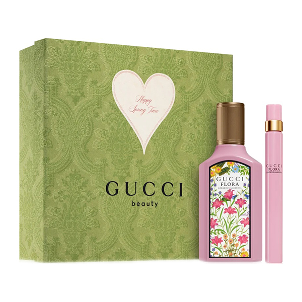 Gucci Flora Gorgeous Gardenia подаръчен комплект с парфюмна вода 50мл и 10мл за жени | monna.bg