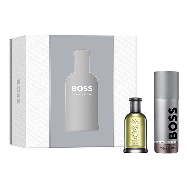 Hugo Boss Boss Bottled подаръчен комплект с тоалетна вода 50мл и дезодорант 150мл за мъже | monna.bg