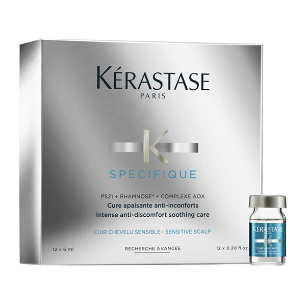 Kerastase Specifique Cure Apaisante Anti-Inconforts комплект 4-седмична интензивна терапия за раздразнен скалп за жени | monna.bg