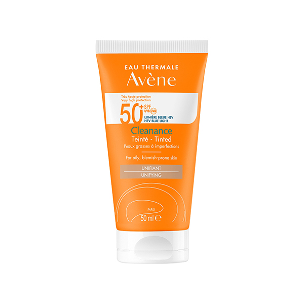 Avene Cleanance Tinted слънцезащитен тониращ крем за лице spf 50 за жени | monna.bg