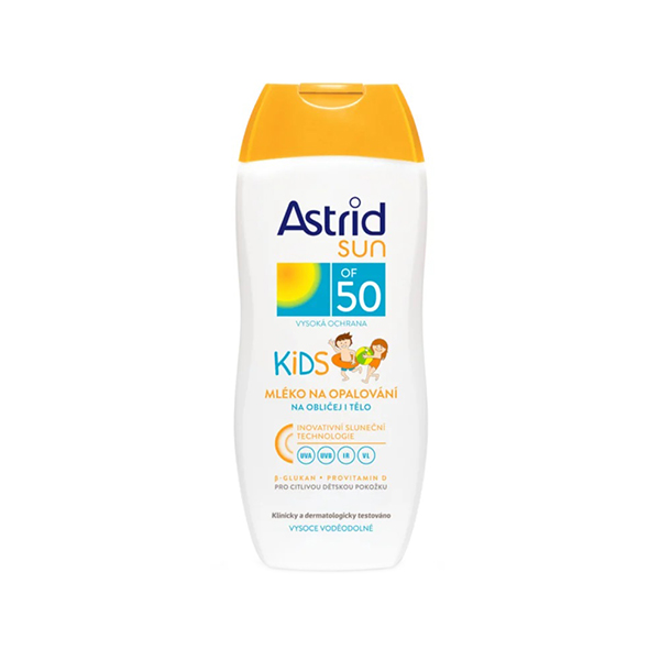 Astrid Sun Kids Face and Body Lotion слънцезащитен лосион spf 50 за деца | monna.bg