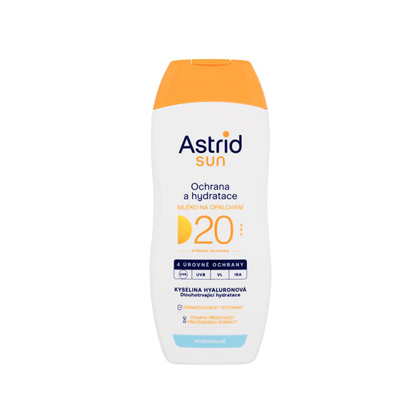 Astrid Sun Moisturizing Suncare Milk слънцезащитно мляко spf 20 унисекс | monna.bg