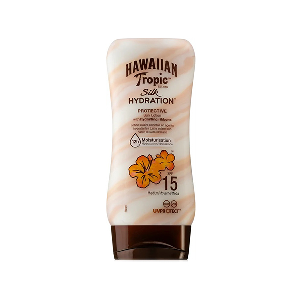 Hawaiian Tropic Silk Hydration Protective слънцезащитен крем spf 15 унисекс | monna.bg