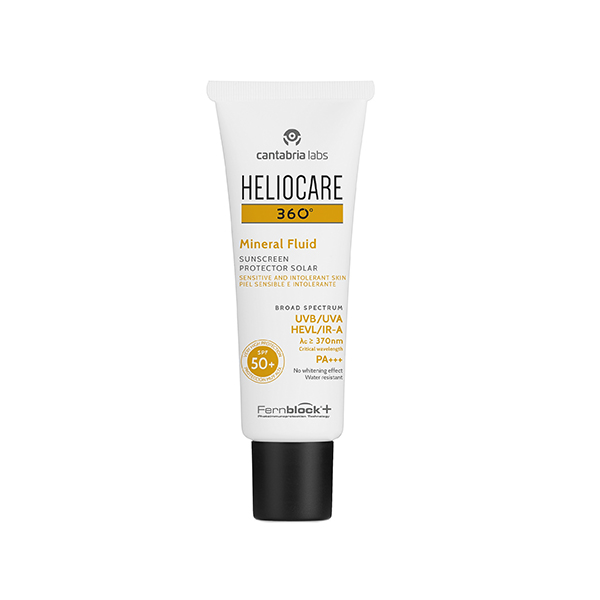 Heliocare 360° Mineral слънцезащитен флуид за лице spf 50 унисекс | monna.bg