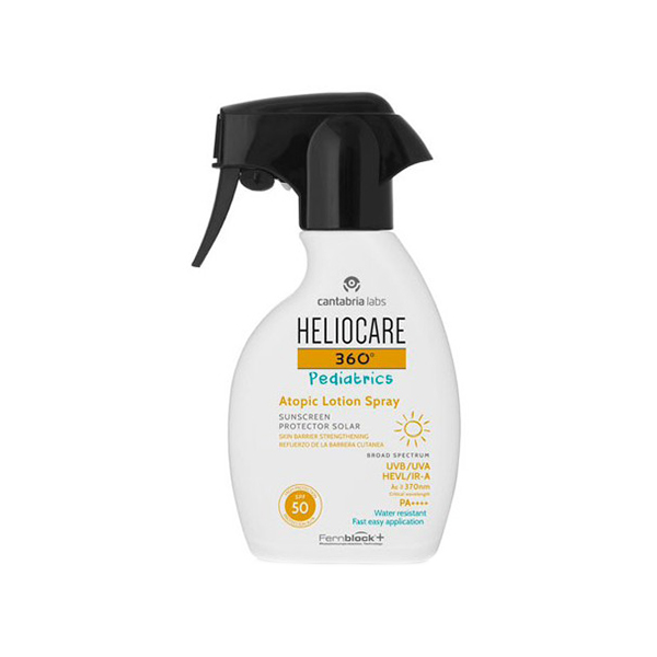 Heliocare 360° Pediatrics Atopic слънцезащитен спрей spf 50 за деца | monna.bg