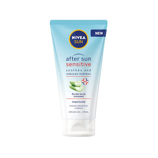 Nivea After Sun Sensitive SOS успокояващ гел-крем за след слънчеви бани унисекс | monna.bg