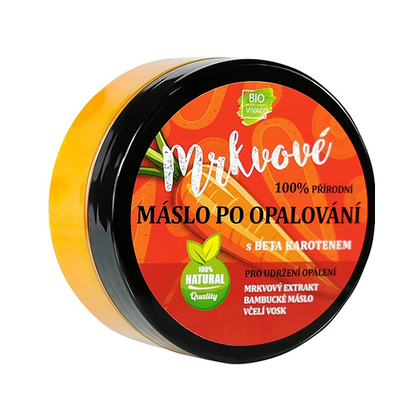 Vivaco Bio Carrot After Sun Butter регенериращо масло за тяло унисекс | monna.bg