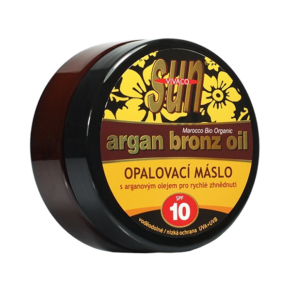 Vivaco Sun Argan Bronz Oil Tanning Butter слънцезащитно масло spf 10 унисекс | monna.bg