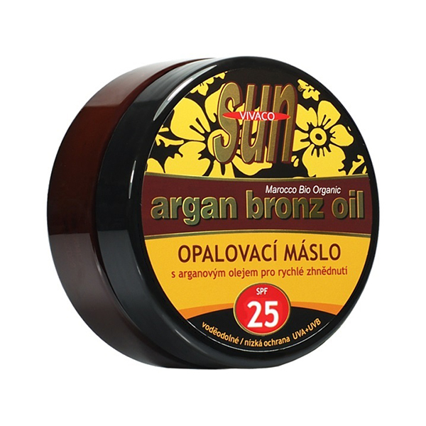 Vivaco Sun Argan Bronz Oil Tanning Butter слънцезащитно масло spf 25 унисекс | monna.bg