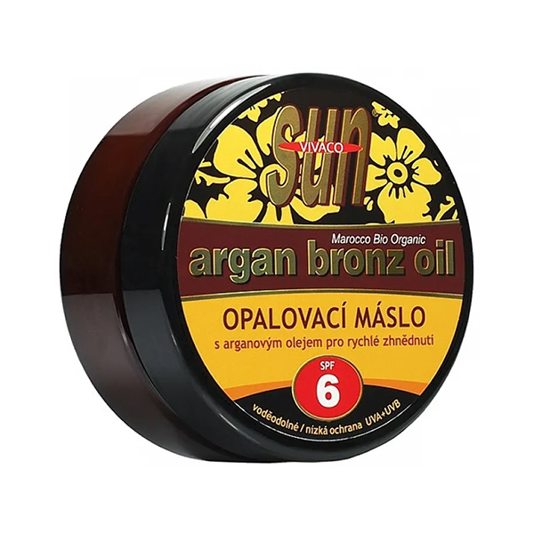 Vivaco Sun Argan Bronz Oil Tanning Butter слънцезащитно масло spf 6 унисекс | monna.bg