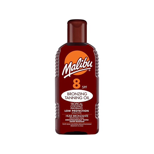 Malibu Bronzing Tanning Oil олио за загар spf 8 унисекс | monna.bg