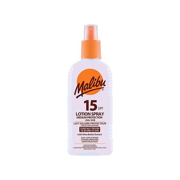 Malibu Lotion Spray слънцезащитен спрей spf 15 унисекс | monna.bg