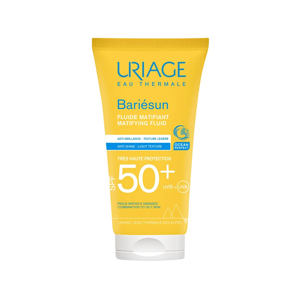 Uriage Bariesun Matifying Fluid слънцезащитен флуид за лице spf 50 унисекс | monna.bg