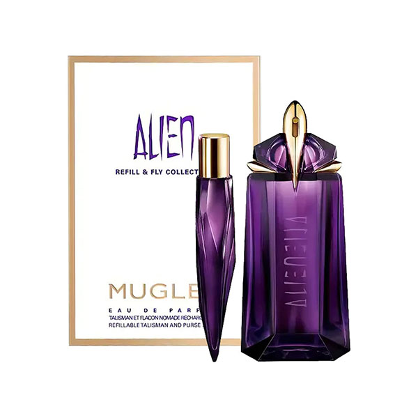 Thierry Mugler Alien подаръчен комплект с парфюмна вода 90мл и 10мл за жени | monna.bg