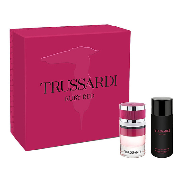 Trussardi Ruby Red подаръчен комплект с парфюмна вода 60 мл за жени | monna.bg