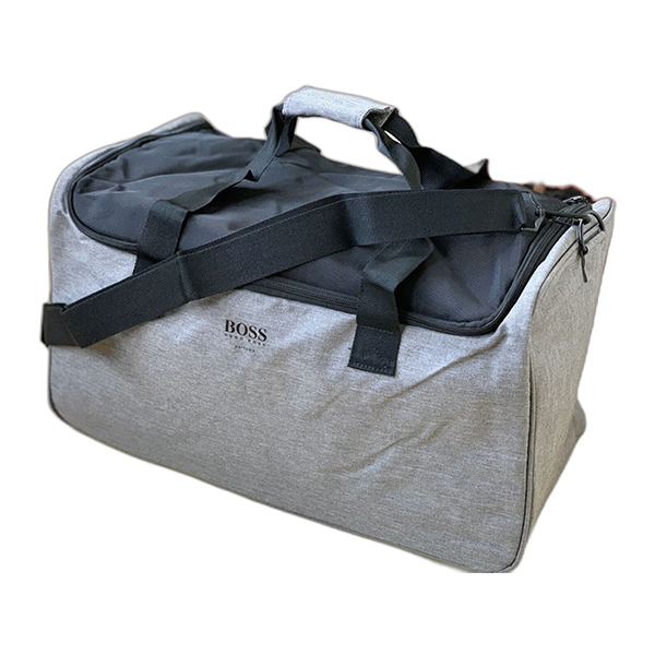 Hugo Boss Polyester Bag Gym Grey подаръци за мъже | monna.bg