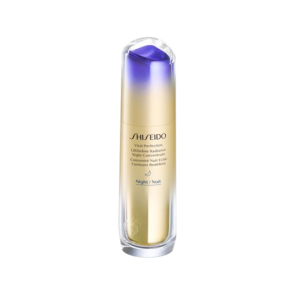 Shiseido Vital Perfection LiftDefine Radiance Night Concentrate нощен серум с лифтинг ефект за жени | monna.bg