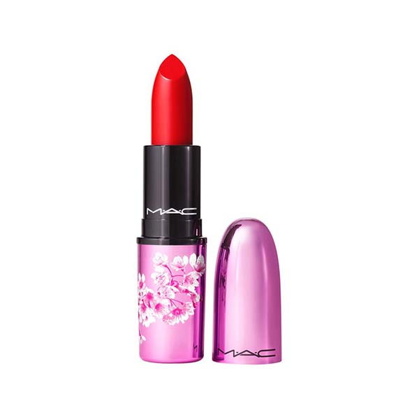 MAC Wild Cherry Love Me Lipstick луксозно овлажняващо червило за жени | monna.bg