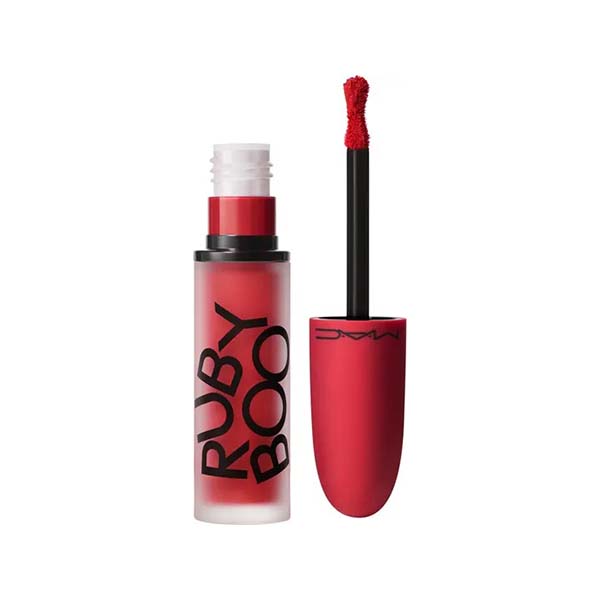 MAC Ruby's Crew Powder Kiss Liquid Lip Color дълготрайно течно червило за жени | monna.bg